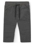 Stretch Gabardine Trousers For Baby -Bci Bottoms Trousers Grey Boboli