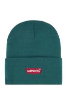 Levi's® Core Batwing Beanie Accessories Headwear Hats Beanie Green Lev...