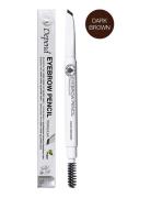 Eyebrowpen. Triangular Darkbrown Øjenbrynsblyant Makeup Nude Depend Co...