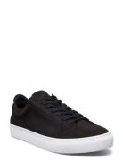 Type - Black Nubuck Low-top Sneakers Black Garment Project