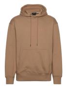 Sullivan 101 Tops Sweatshirts & Hoodies Hoodies Beige BOSS