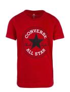 Te-S/S Tee Sport T-Kortærmet Skjorte Red Converse