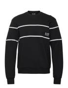 Sweatshirt Tops Sweatshirts & Hoodies Sweatshirts Black EA7