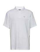 Barbour Og Sports Polo Designers Polos Short-sleeved White Barbour