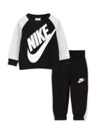 Ee-Fleece/Terry Set Sport Sweatsuits Black Nike