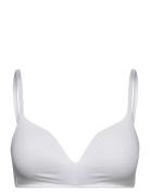 Bra Flora Theresia Lingerie Bras & Tops Soft Bras Non Wired Bras White...