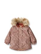 Jacket Mathilde Tech Outerwear Jackets & Coats Winter Jackets Pink Whe...