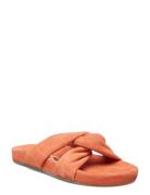 Biasaza Slide Shoes Summer Shoes Sandals Pool Sliders Orange Bianco