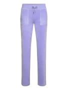 Del Ray Pocket Pant Cherry Blossom Bottoms Trousers Joggers Purple Jui...