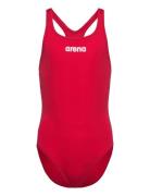 Girl's Team Swimsuit Swim Pro Sport Swimsuits Red Arena