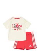 Essentials Allover Print Tee Set Kids Sport Sets With Short-sleeved T-...