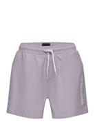 Hmlbondi Board Shorts Sport Swimshorts Purple Hummel