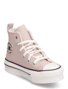 Chuck Taylor All Star Eva Lift Sport Sneakers High-top Sneakers Pink C...