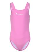 Swimming Suit Sport Swimsuits Pink Champion