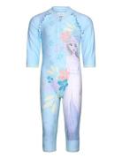 Overall Swimwear Uv Clothing Uv Suits Blue Frost