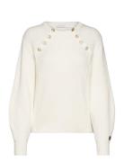 Tamra Sweater Designers Knitwear Jumpers Cream BUSNEL