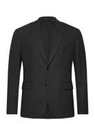 Hopper U Active Hopsack Designers Blazers Single Breasted Blazers Blac...