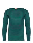 Breton Striped Shirt Héritage Designers T-Langærmet Skjorte Green Armo...