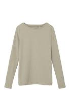 Nkfsuraja Xsl Ls Top Noos Tops T-shirts Long-sleeved T-Skjorte Beige N...