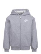 Po-Pull-Over Hoody Tops Sweatshirts & Hoodies Hoodies Grey Nike