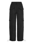 Fqtargo-Pants Bottoms Trousers Cargo Pants Black FREE/QUENT