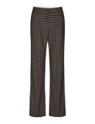 Rihannadea Bottoms Trousers Straight Leg Brown Dea Kudibal