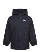 Nike Rain Jacket Outerwear Rainwear Jackets Black Nike