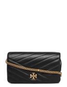 Kira Chevron Chain Wallet Bags Card Holders & Wallets Wallets Black To...