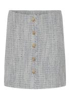 Yasnorali Hmw Short Skirt - Ex Kort Nederdel Grey YAS