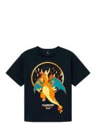 Nkmscotty Pokemon Ss Nreg Top Box Sky Tops T-Kortærmet Skjorte Navy Na...