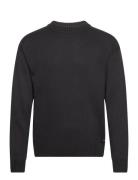 Jjejack Knit Crew Neck Sn Tops Knitwear Round Necks Black Jack & J S