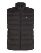 Mid Weight Vest Vest Black Tommy Hilfiger