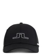 Caden Golf Cap Sport Headwear Caps Black J. Lindeberg