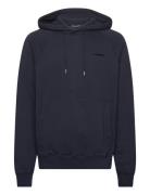 Callan Hoodie Tops Sweatshirts & Hoodies Hoodies Navy J. Lindeberg