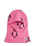 Penguin Fleece Balaclava Accessories Headwear Balaclava Pink Mini Rodi...