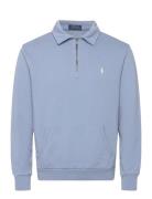 Loopback Terry-Lsl-Sws Tops Sweatshirts & Hoodies Sweatshirts Blue Pol...