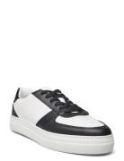 Slhharald Leather Sneaker Low-top Sneakers White Selected Homme