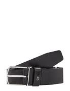 Ck Must Square Buckle 3Cm Bælte Black Calvin Klein