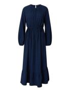 Theodora Maxi Dress Maxikjole Festkjole Navy Lexington Clothing