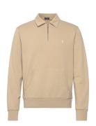 Loopback Terry-Lsl-Sws Tops Sweatshirts & Hoodies Sweatshirts Beige Po...