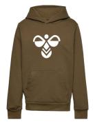 Hmlcuatro Hoodie Sport Sweatshirts & Hoodies Hoodies Green Hummel