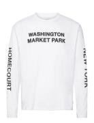 Washington Ls T-Shirt Tops T-Langærmet Skjorte White Les Deux