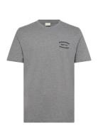 Small Graphic Pique Ss Tshirt Tops T-Kortærmet Skjorte Grey GANT