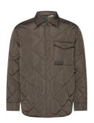 Blouson Jacket Quiltet Jakke Brown Armani Exchange