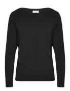 T-Shirts Long Sleeve Tops T-shirts & Tops Long-sleeved Black Marc O'Po...