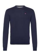 Droz Jumper Tops Knitwear Round Necks Navy Napapijri