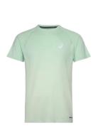 Seamless Ss Top Sport T-Kortærmet Skjorte Green Asics