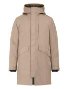 Kenny Usx Parka 7 Parka Jakke Beige Didriksons