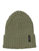 Laken Beanie 3 Accessories Headwear Beanies Green Didriksons