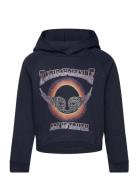 Hooded Sweatshirt Tops Sweatshirts & Hoodies Hoodies Navy Zadig & Volt...